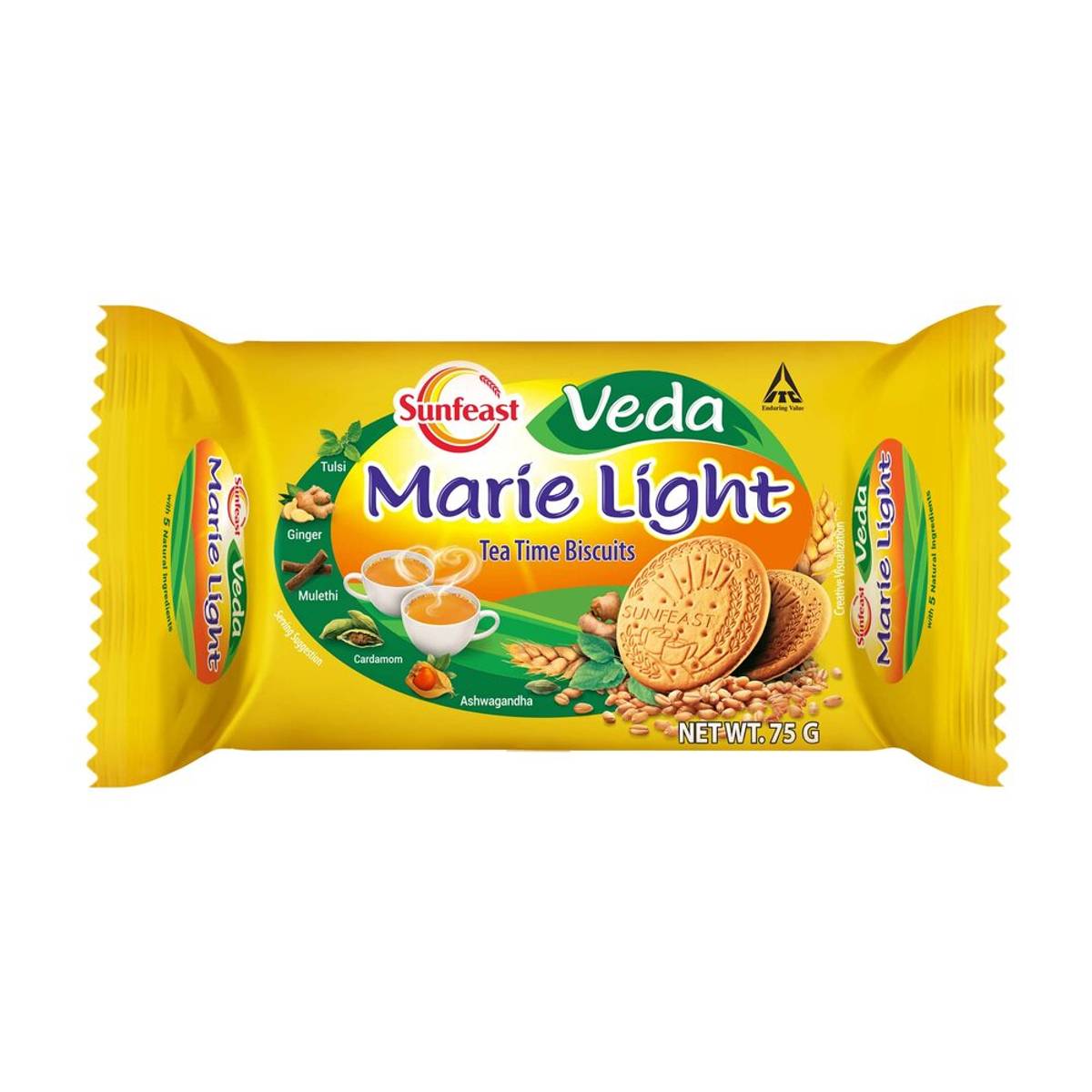 Sunfeast Veda Marie Light Biscuit 63G